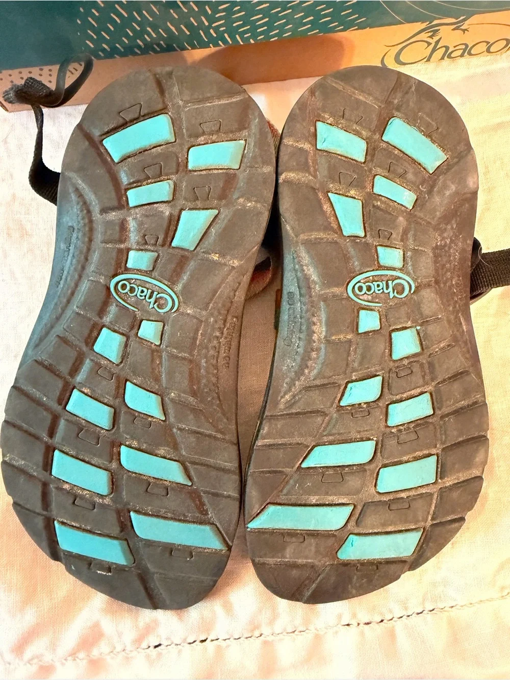 Chaco Kids Ecotread Tie-Dye Strap Sandals